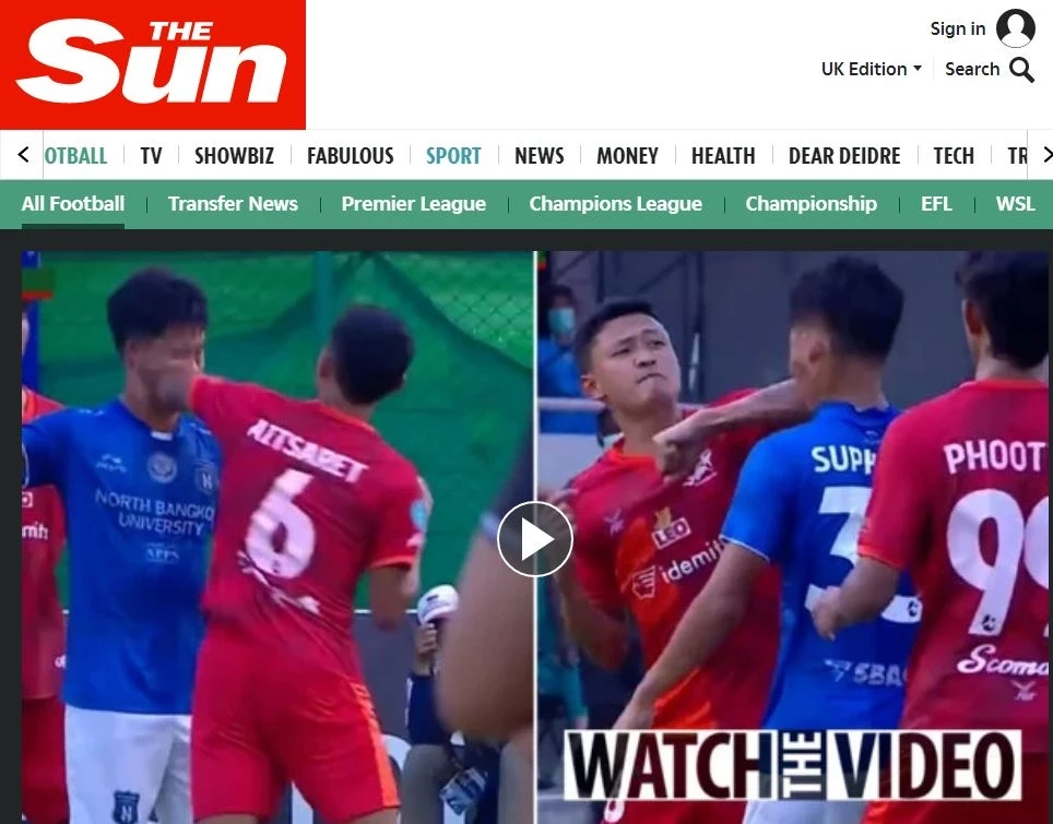 สื่อนอกแห่ตีข่าว "อิศเรศ" ใช้วิชามวยไทยใส่คู่แข่ง