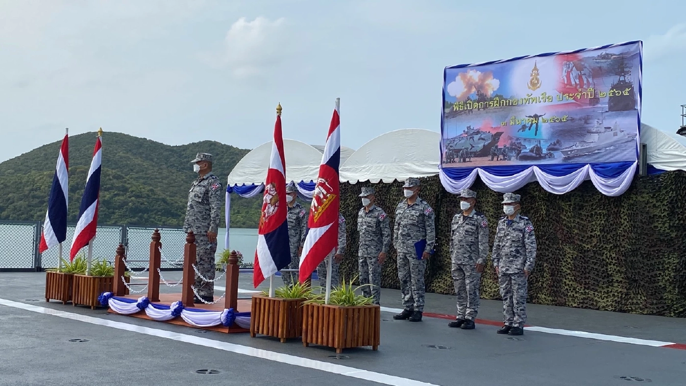 ทร. เปิดการฝึกกองทัพเรือปี 65 เตรียมความพร้อมกำลังรบ-ช่วยเหลือ ปชช.