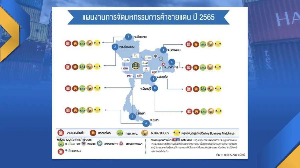 ตัวเลขการค้าชายแดนยอดพุ่ง 1.4 แสนล้าน