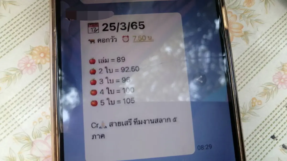 ผู้ค้าหวยเชียงใหม่ชี้แสกนคิวอาร์โค้ดไม่ใช่การแก้ปัญหาหวยแพง