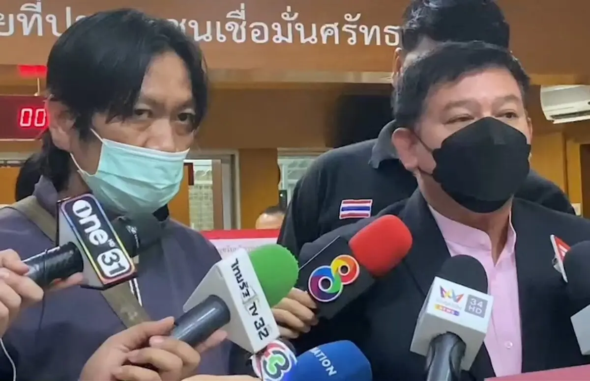 "คนหาปลา" ควง "สิระ" แจ้งความ ตร.เอาผิด "เต้ มงคลกิตติ์" ปมคลิปขอนไม้