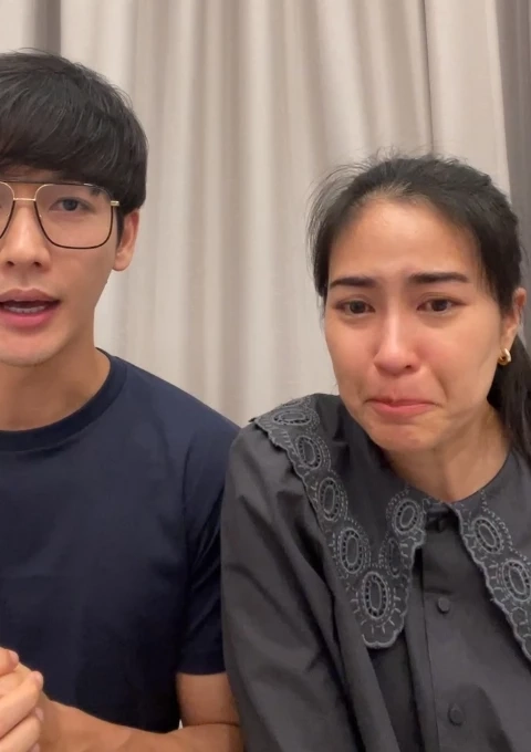 “พุฒ – จุ๋ย” ร่ำไห้แจงดราม่าไม่ไปงานศพแตงโม เตรียมมีลูก หวั่นติดโควิด