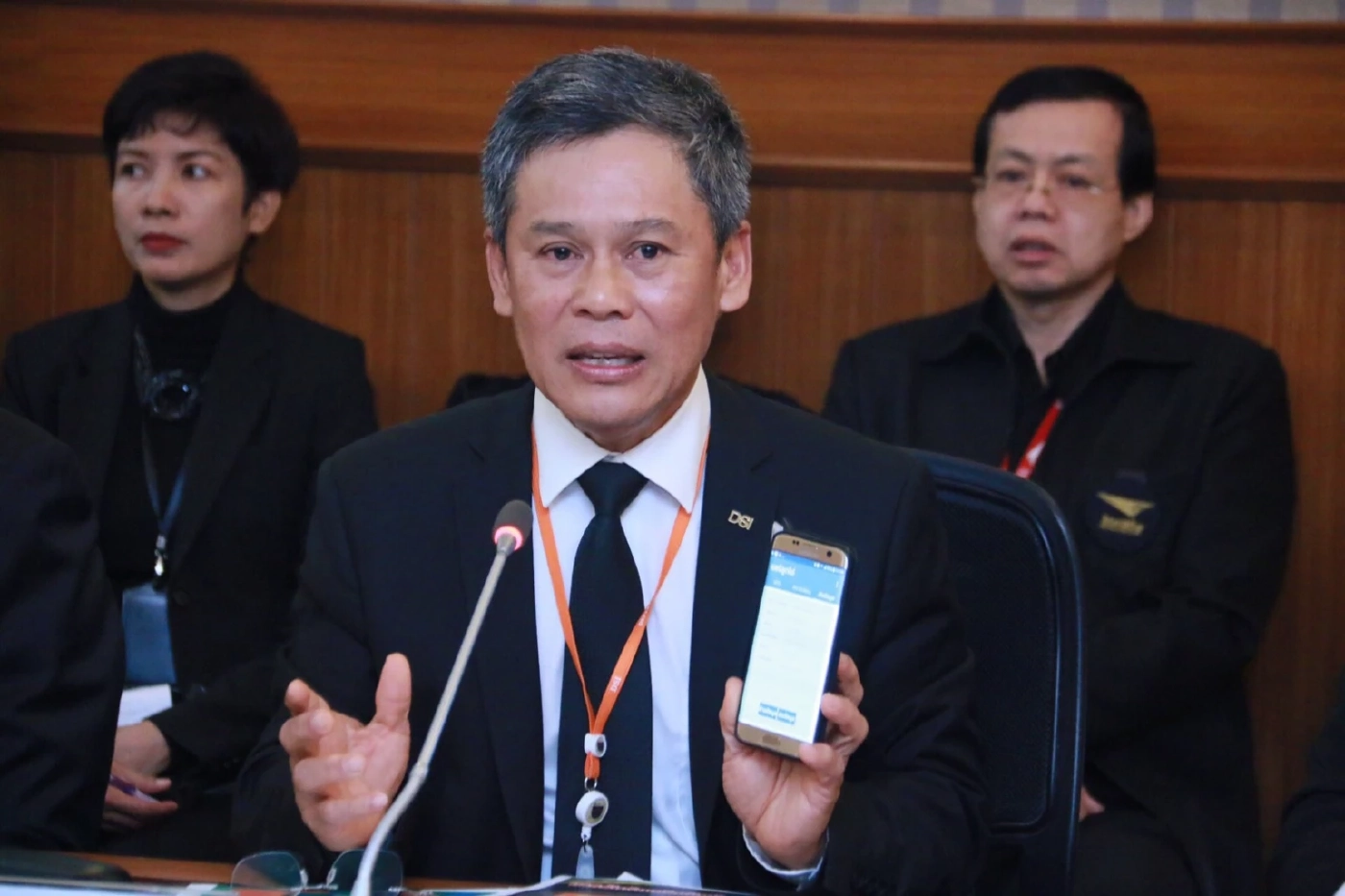 พ.ต.อ.ทรงศักดิ์ รักศักดิ์สกุล ผู้อำนวยการสถาบันนิติวิทยาศาสตร์