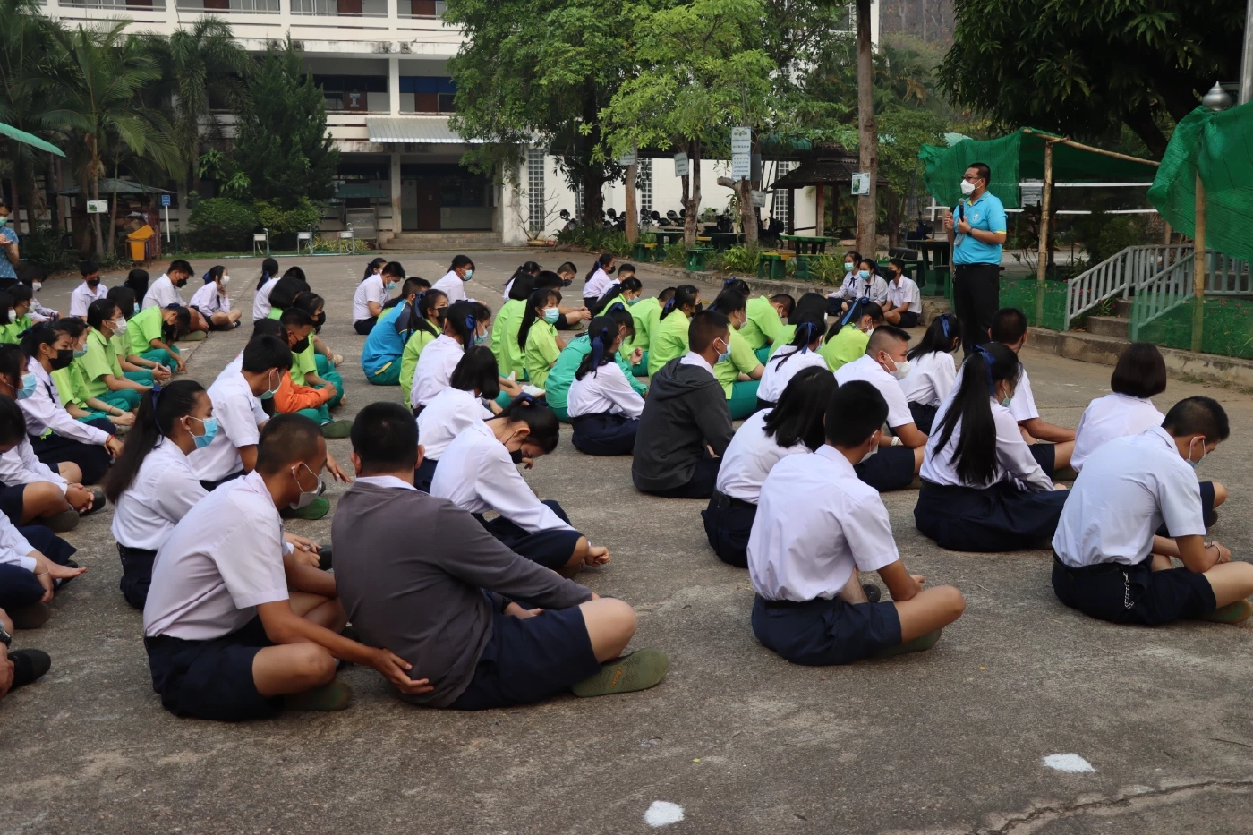 ฝุ่นพิษเริ่มกระทบต่อเด็กนักเรียนแม่ฮ่องสอน