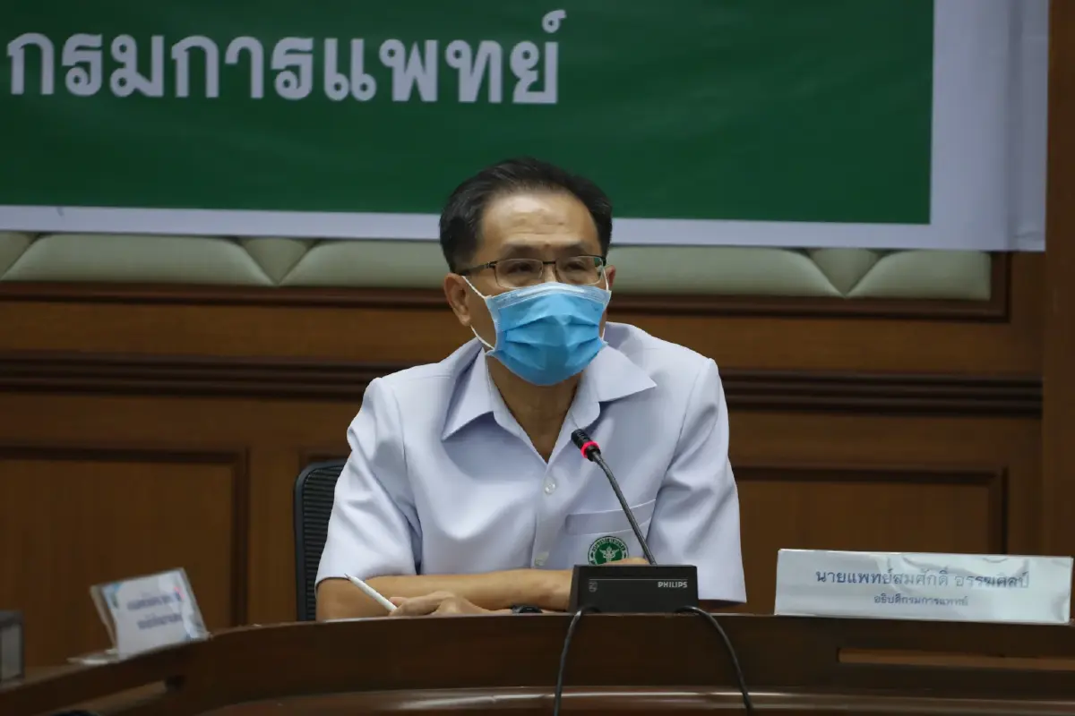 นพ.สมศักดิ์ อรรฆศิลป์ อธิบดีกรมการแพทย์ 
