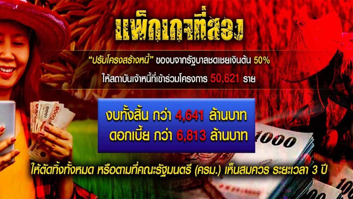 เปิดยุทธการ ล้างหนี้ ซื้อใจประชาชน "เพื่ออยู่ยาว"