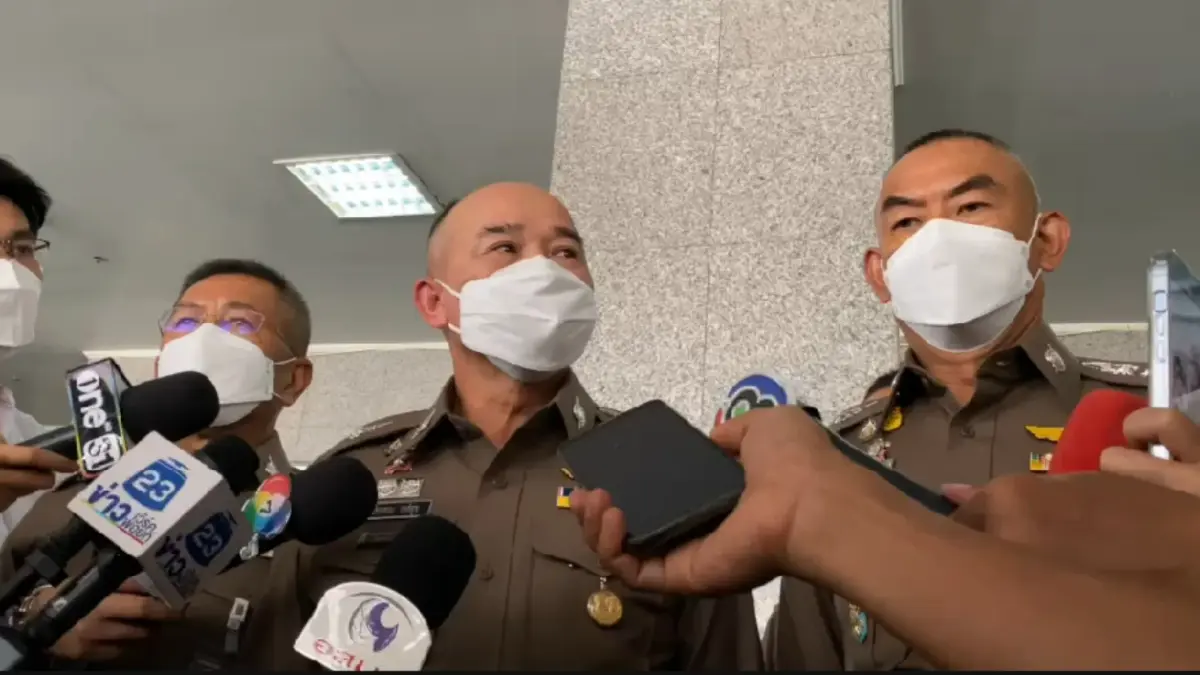 พล.ต.ท.ประจวบ วงศ์สุข ผู้ช่วย ผบ.ตร. - พล.ต.ท.จิรพัฒน์ ภูมิจิตร ผบช.ภ.1 
