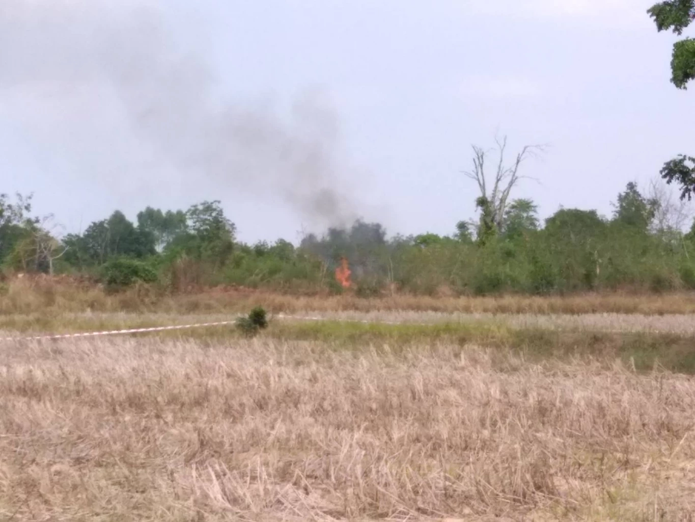 นอภ.จตุรัสเข้าตรวจสอบเครื่องบินF16ตก นักบินบาดเจ็บ1นาย