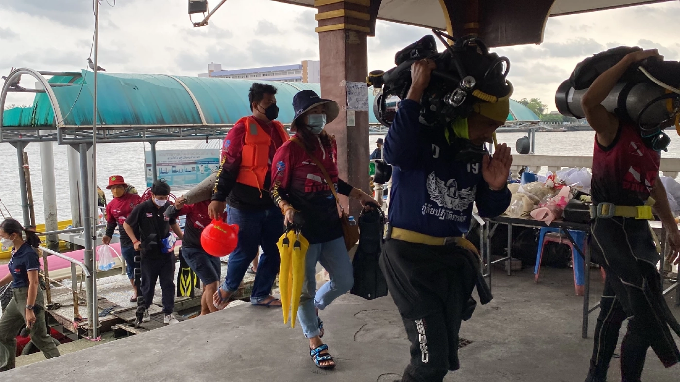 ทีมดำน้ำยุติค้นหากระโปรงแตงโมหลังพบอุปสรรคกระแสน้ำ