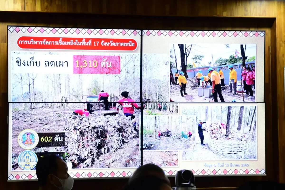 “วราวุธ”ขึ้นเหนือสั่งเข้มยกระดับเฝ้าระวังไฟป่า