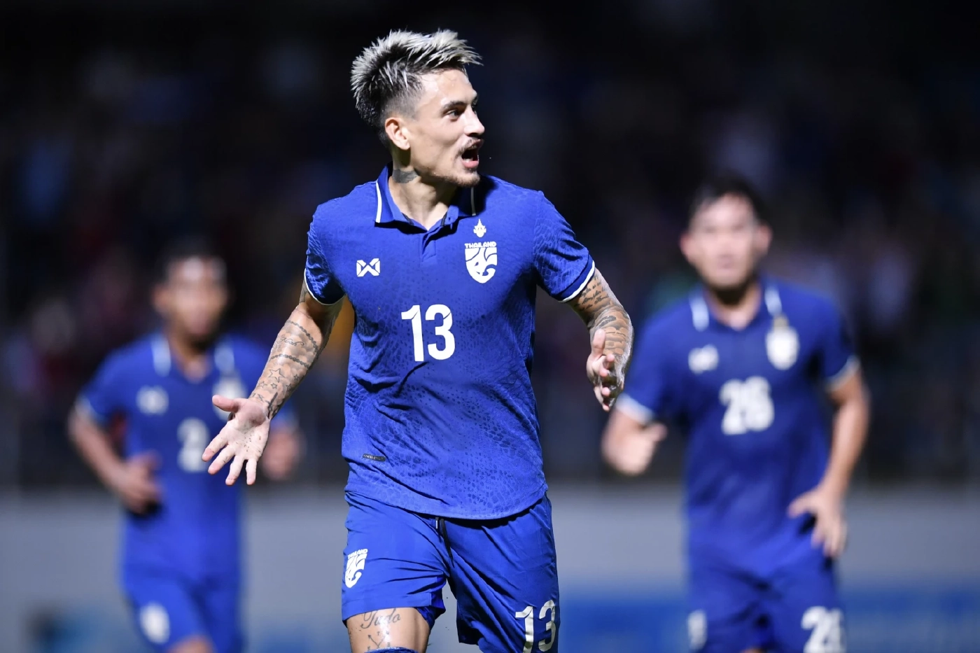 "ช้างศึก"อัดเนปาล 2-0 อุ่นฟีฟ่าเดย์ "โรลเลอร์-เชาว์วัฒน์"ซัดคนละลูก