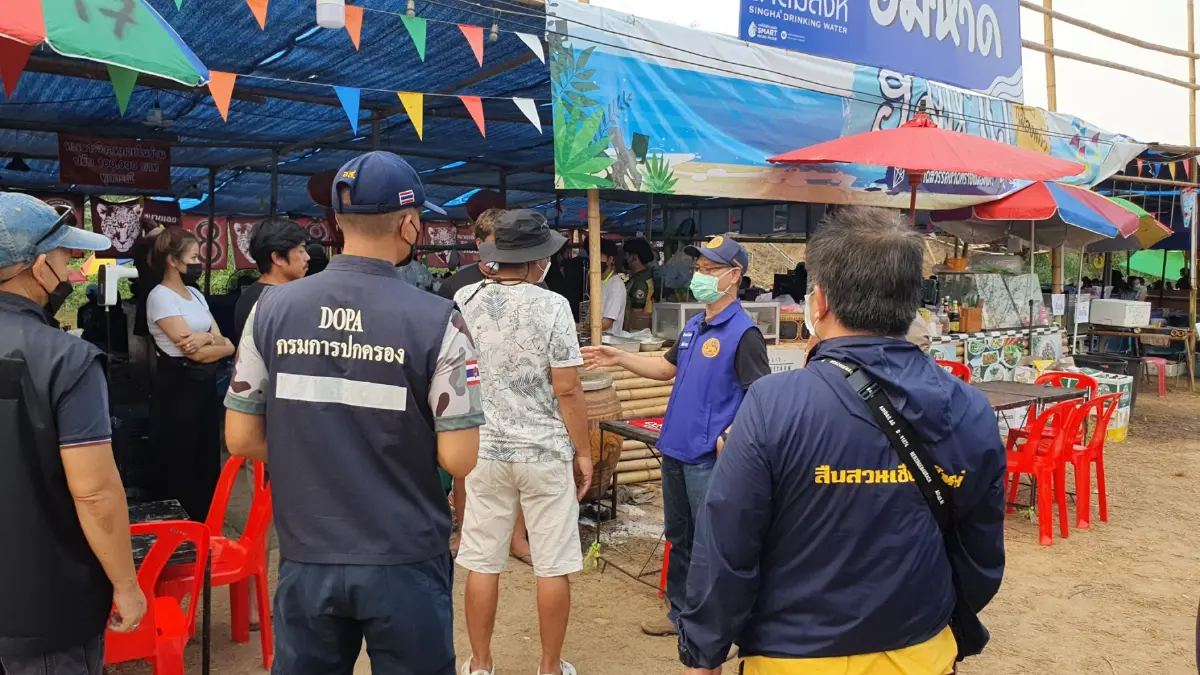 ลุยจับร้านอาหารริมน้ำปิงขายแอลกอฮอล์ไม่มีใบอนุญาต