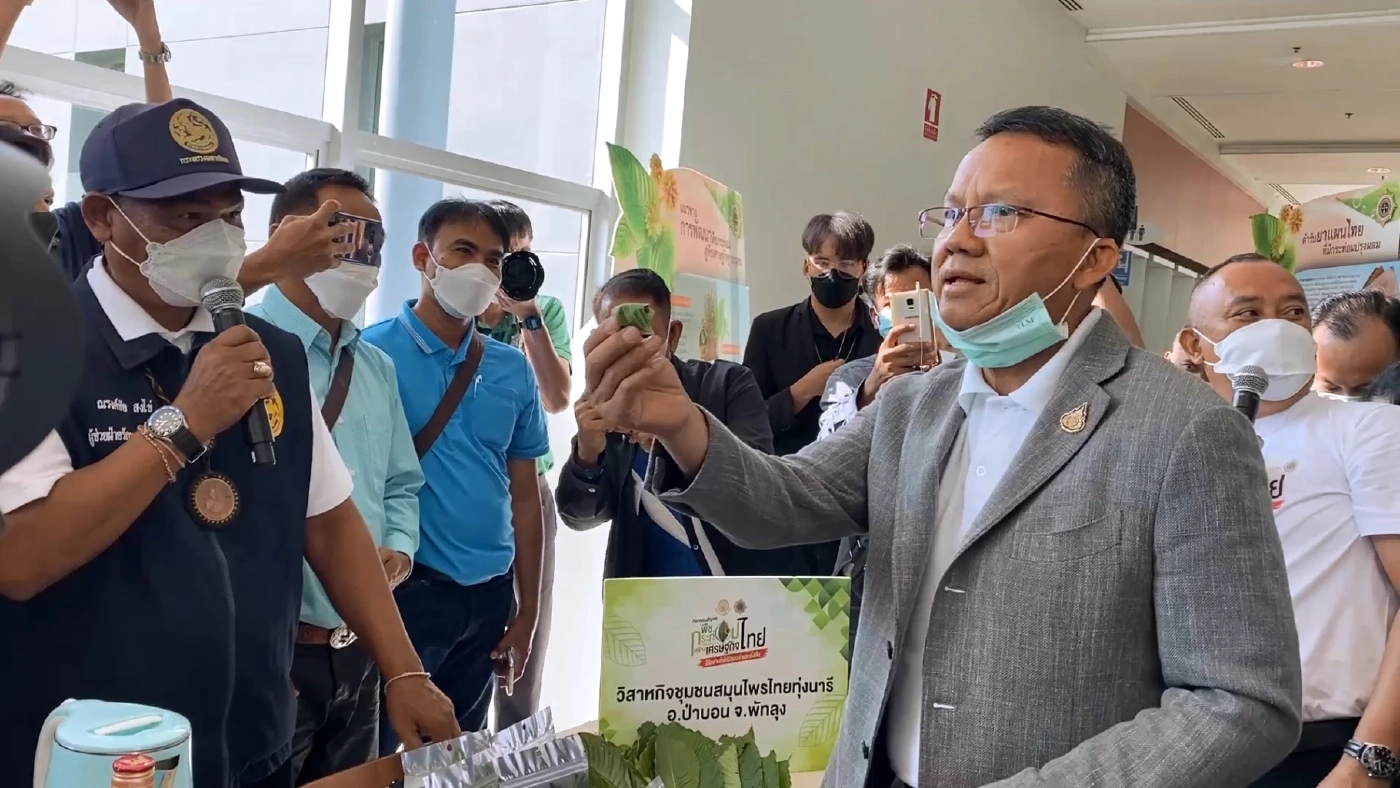 แจ้งเกิด "ไอติมกัญชา-กระท่อม" ผลงานวิสาหกิจฯครูหวัด