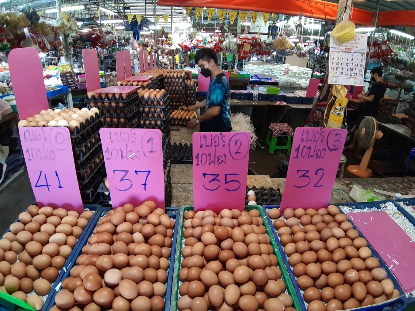 เช็กราคาไข่ไก่ ล่าสุดปรับขึ้น 9 บาทต่อแผง