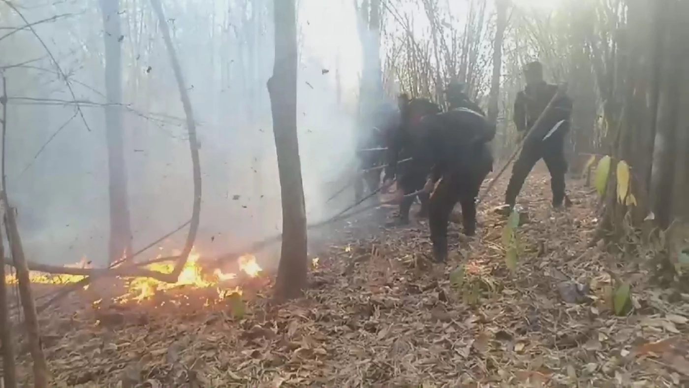 เฝ้าระวังไฟป่า“ดอยหลวงเชียงดาว-ดอยสุเทพ”