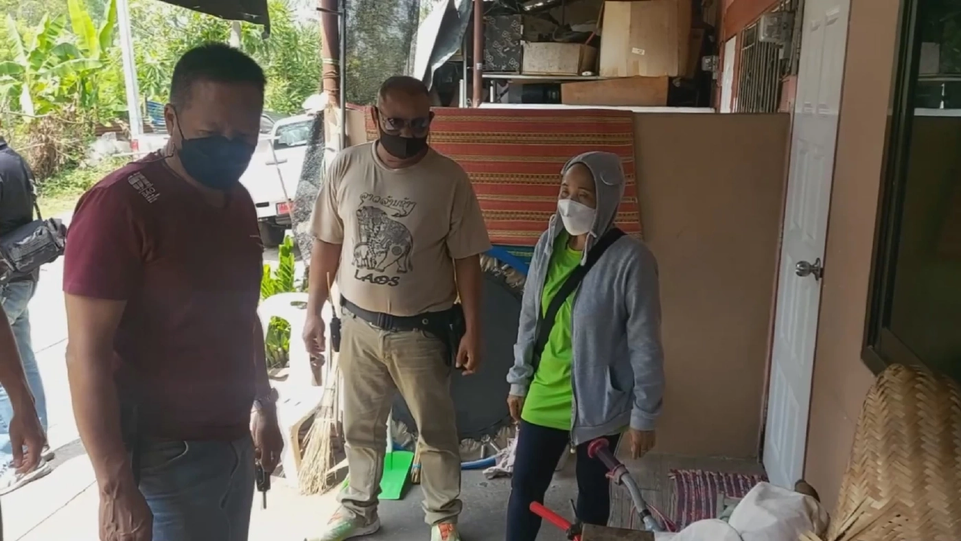 สาวใหญ่เซ็งถูกโจรขโมยถังแก๊สขณะเตรียมทำอาหารไว้ให้ลูกหลาน