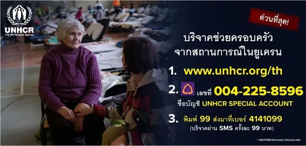 ภาพรายงานของ UNHCR 
