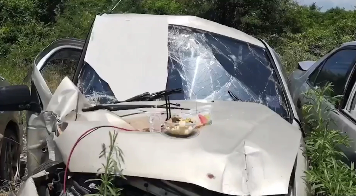 ฟังแล้วขนลุก "แตรรถผีสิง" ซากอุบัติเหตุสยอง ส่งเสียงดังลั่น นาน 20 นาที