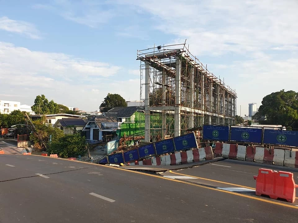 เร่งแก้ปัญหาสะพานข้ามคลองเคล็ดทรุดตัว บรรเทาความเดือดร้อนประชาชน