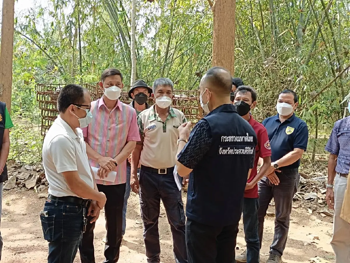 อุทยานแห่งชาติแก่งกระจาน ลงพท.ตรวจสอบ โครงการแนวรั้วป้องกันช้างป่า
