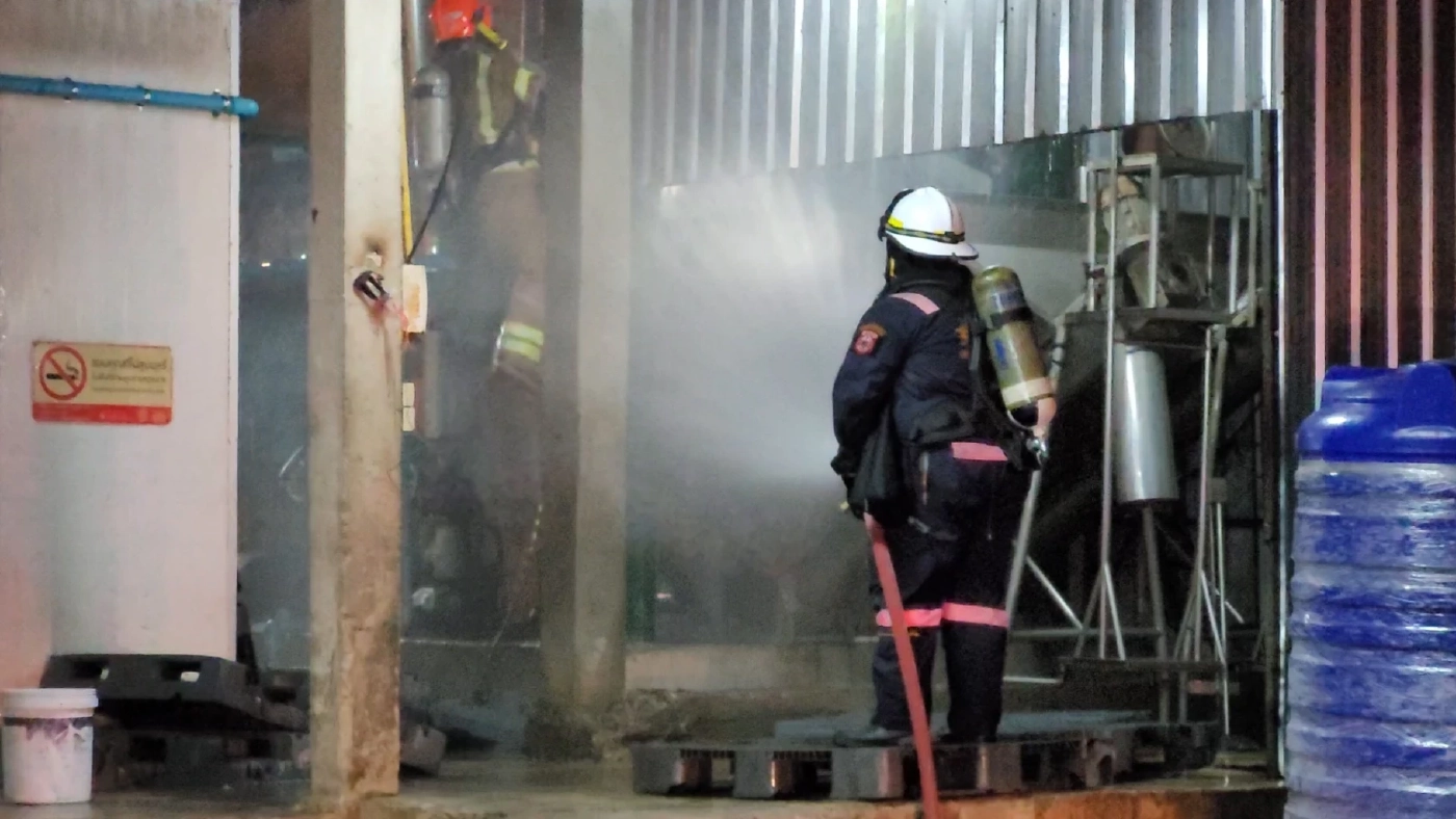 ก๊าซแอมโมเนียรั่วในโรงน้ำแข็งเชียงใหม่