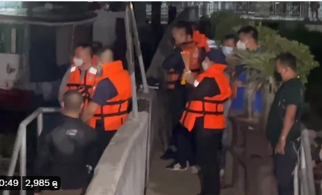 ใบพัดเรือลำที่ \"แตงโม\" ตกน้ำ หลุดหายก่อนจำลองเหตุ ต้องจุดธูปให้ราบรื่น