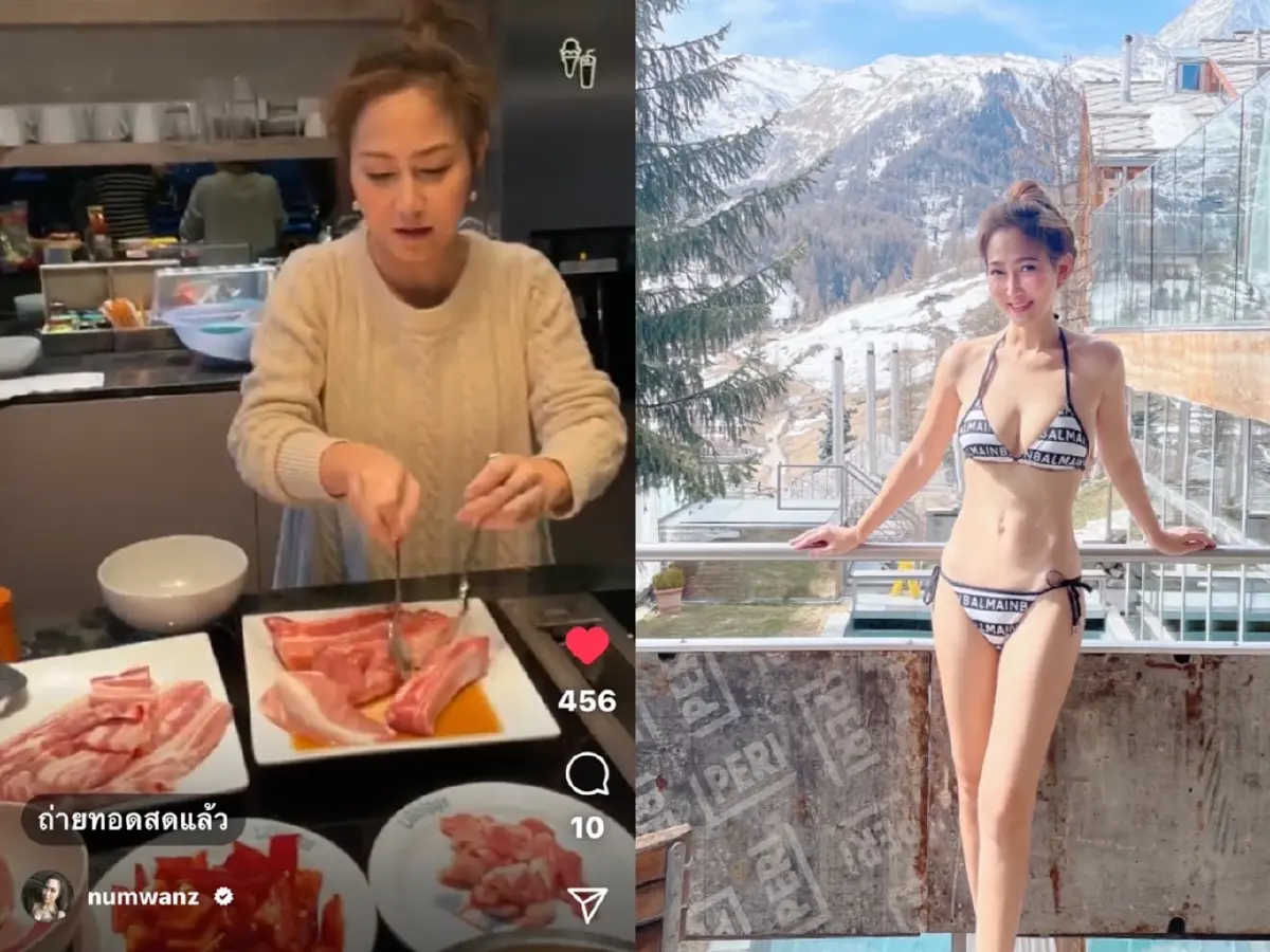 “นาวินต้าร์ -ไฮโซน้ำหวาน” หนีร้อน หอบลูกเที่ยวยุโรป ท้าลมหนาว