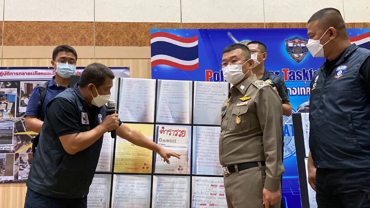 ตร.PCT ทลายแก๊งคอลเซ็นเตอร์ สำนักงานใหญ่ กัมพูชา