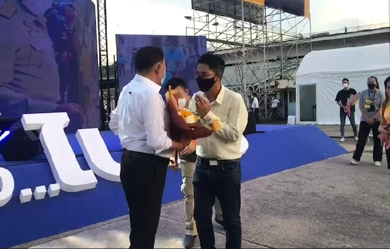 พล.ต.อ.อัศวิน ขวัญเมือง อดีตผู้ว่าฯ กทม. แถลงเปิดตัวสู้ศึกเลือกตั้ง กทม. 