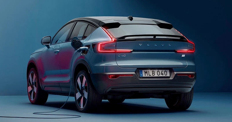 วอลโว่ เผยโฉม THE ALL NEW C40  รถไฟฟ้า 100%