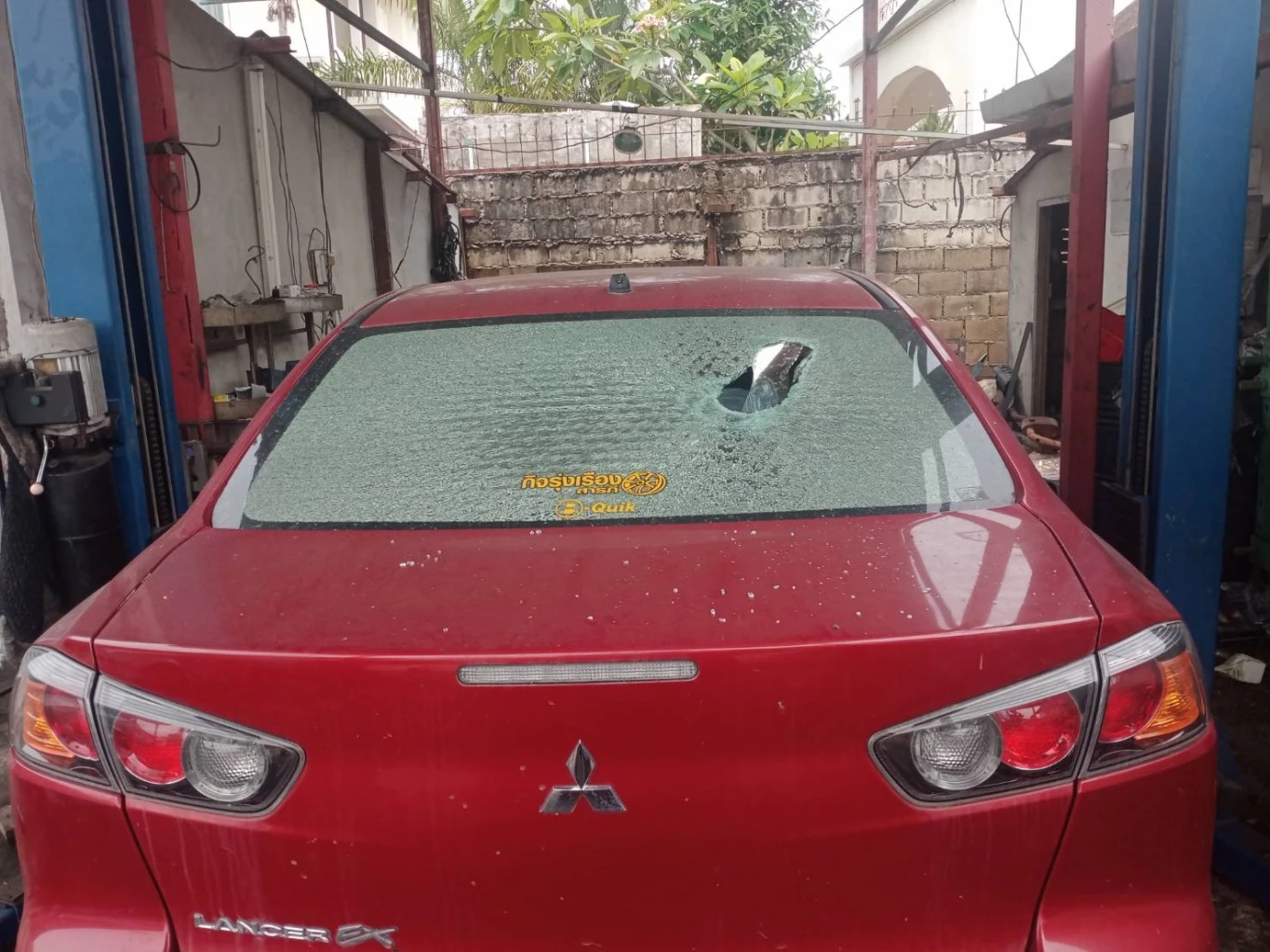 ผู้การเชียงใหม่สั่งล่าแก๊งโจ๋ก่อเหตุทำลายทรัพย์สินอู่รถ