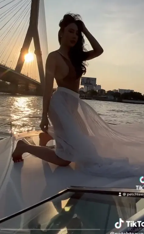 "เพชร ฏีญาภาร์" แจงเหตุผล หลังโดนถล่ม นั่งเรือแต่งตัวเลียนแบบ “แตงโม”