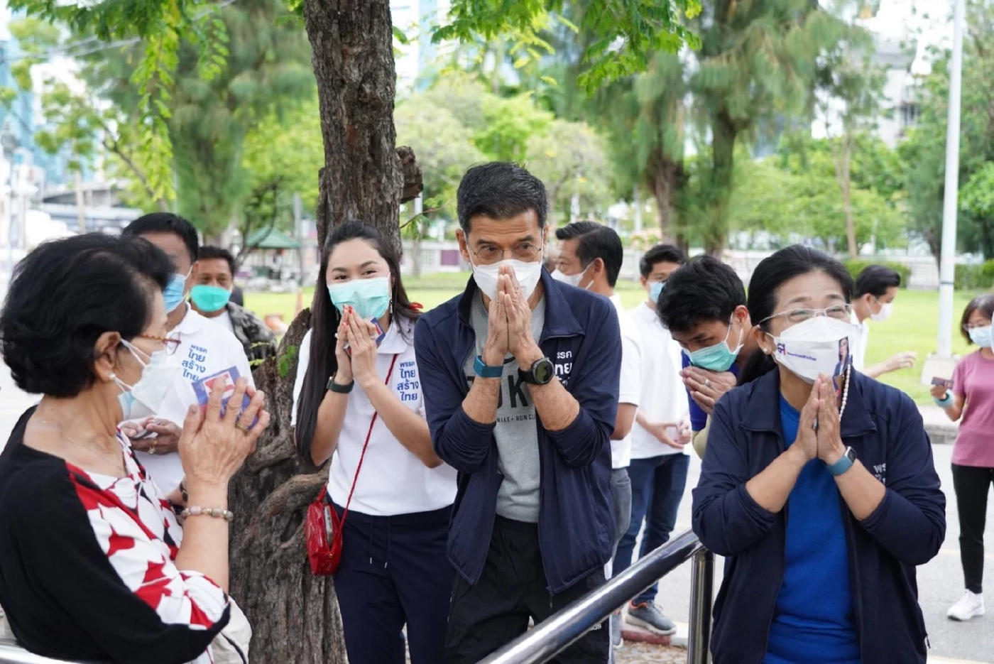 น.ต.ศิธา ทิวารี  ผู้สมัครรับเลือกตั้งผู้ว่าฯกทม. สังกัดพรรคไทยสร้างไทย 