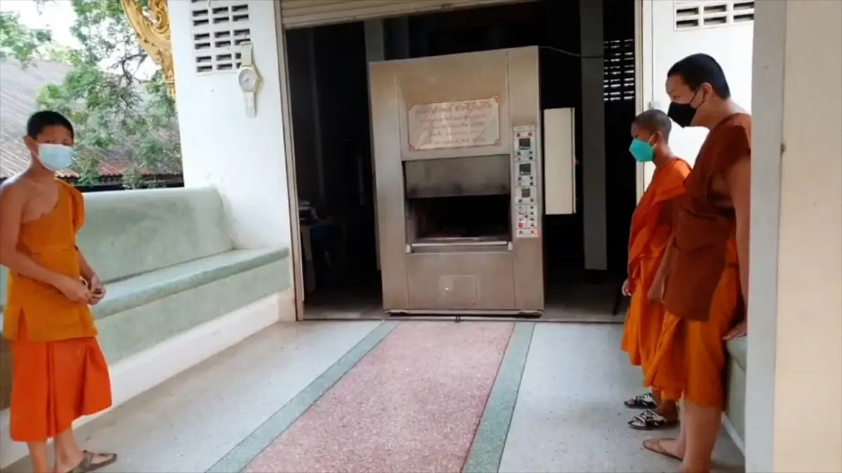 นักโทษชายติดโควิดเสียชีวิต เผาร่างกลับไม่ไหม้