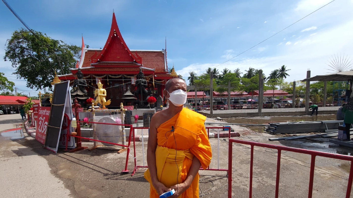 พระครูโสภิตวิริยาภรณ์ หรือ พระอาจารย์อิฐฏ์ เจ้าอาวาสวัดจุฬามณี 