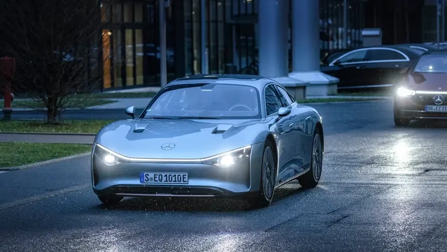 ทดสอบบนถนนจริง Mercedes-Benz Vision EQXX วิ่งได้เกิน 1,000 กิโลเมตร