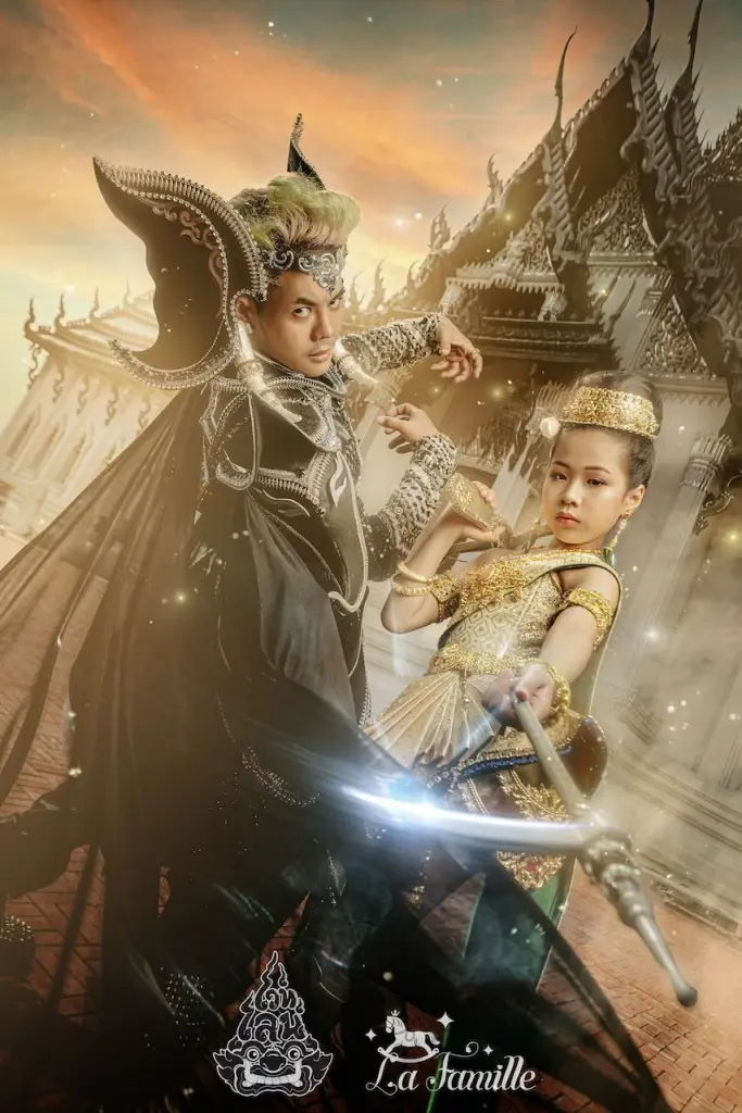 นึกว่าหลุดออกมาจากในหนัง “เก่ง ธชย” จัดเต็มแปลงโฉมวันสงกรานต์