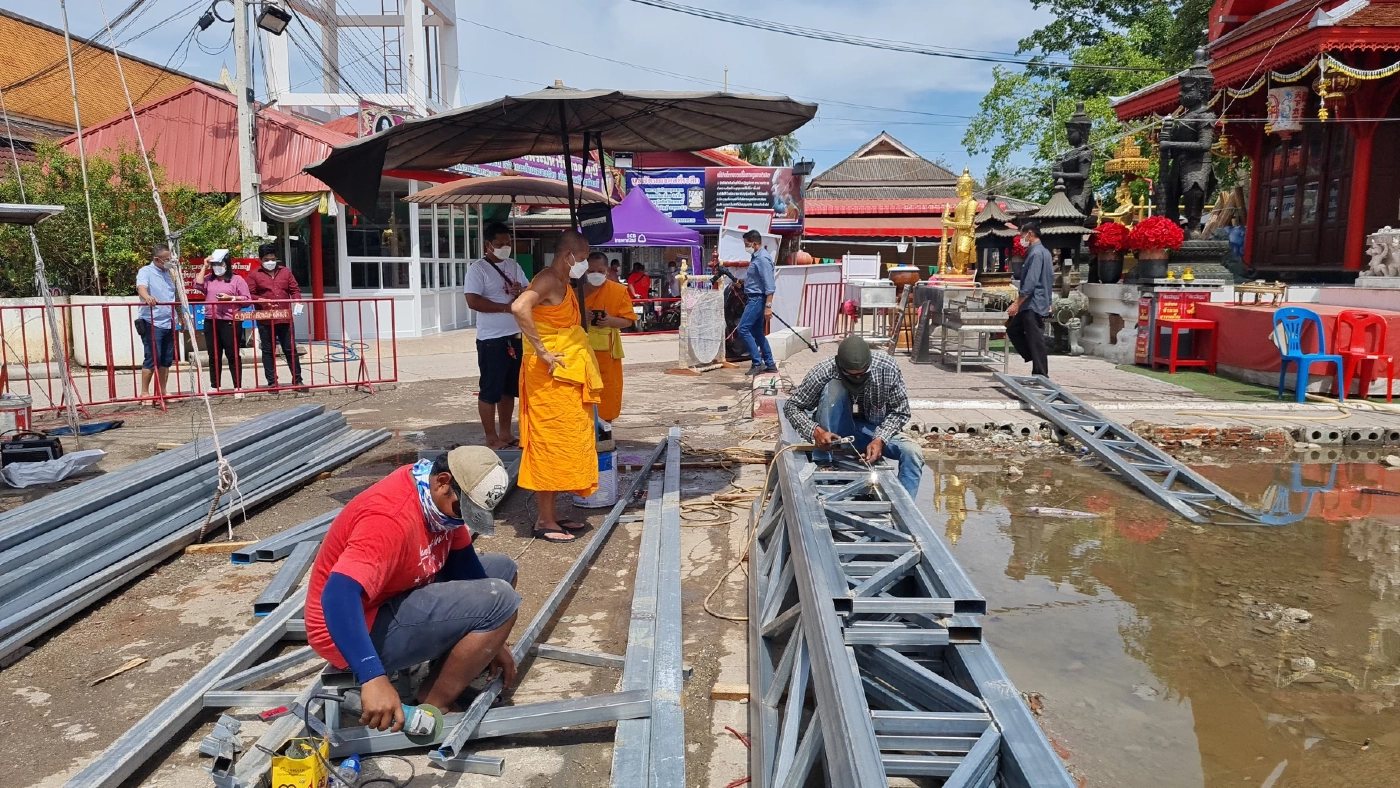 พระครูโสภิตวิริยาภรณ์ หรือ พระอาจารย์อิฐฏ์ เจ้าอาวาสวัดจุฬามณี 