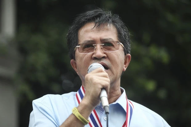 นายวิทยา แก้วภราดัย สมัยเป็นแกนนำ กปปส.