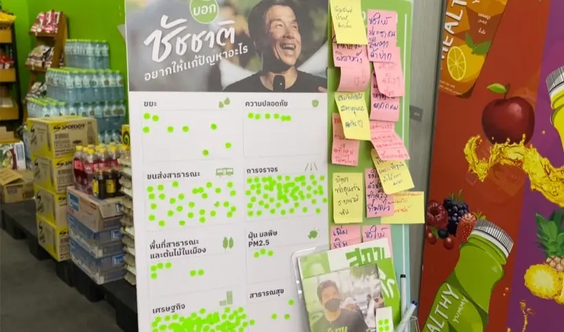 "ชัชชาติ"ลุยตลาดหาเสียงชูทำเป็นออนไลน์เพิ่มรายได้-ลดค่าใช้จ่าย