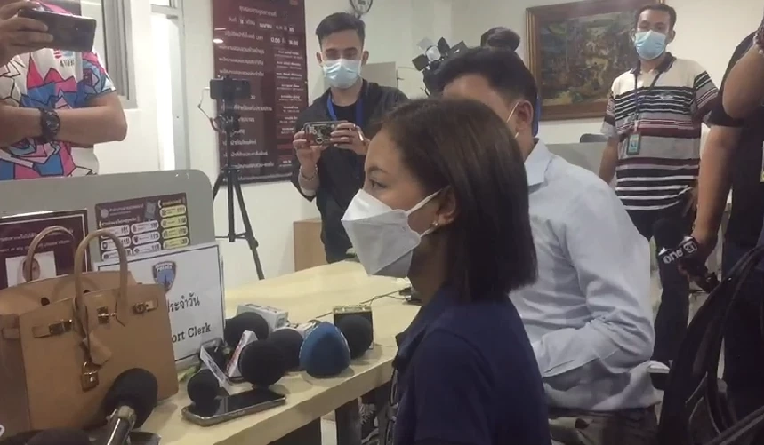 แอนนา หทัยรัตน์ วิทยพูม ภรรยานายธนัตถ์ ธนากิจอำนวย หรือไฮโซลูกนัท 