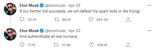 Twitter : elonmusk