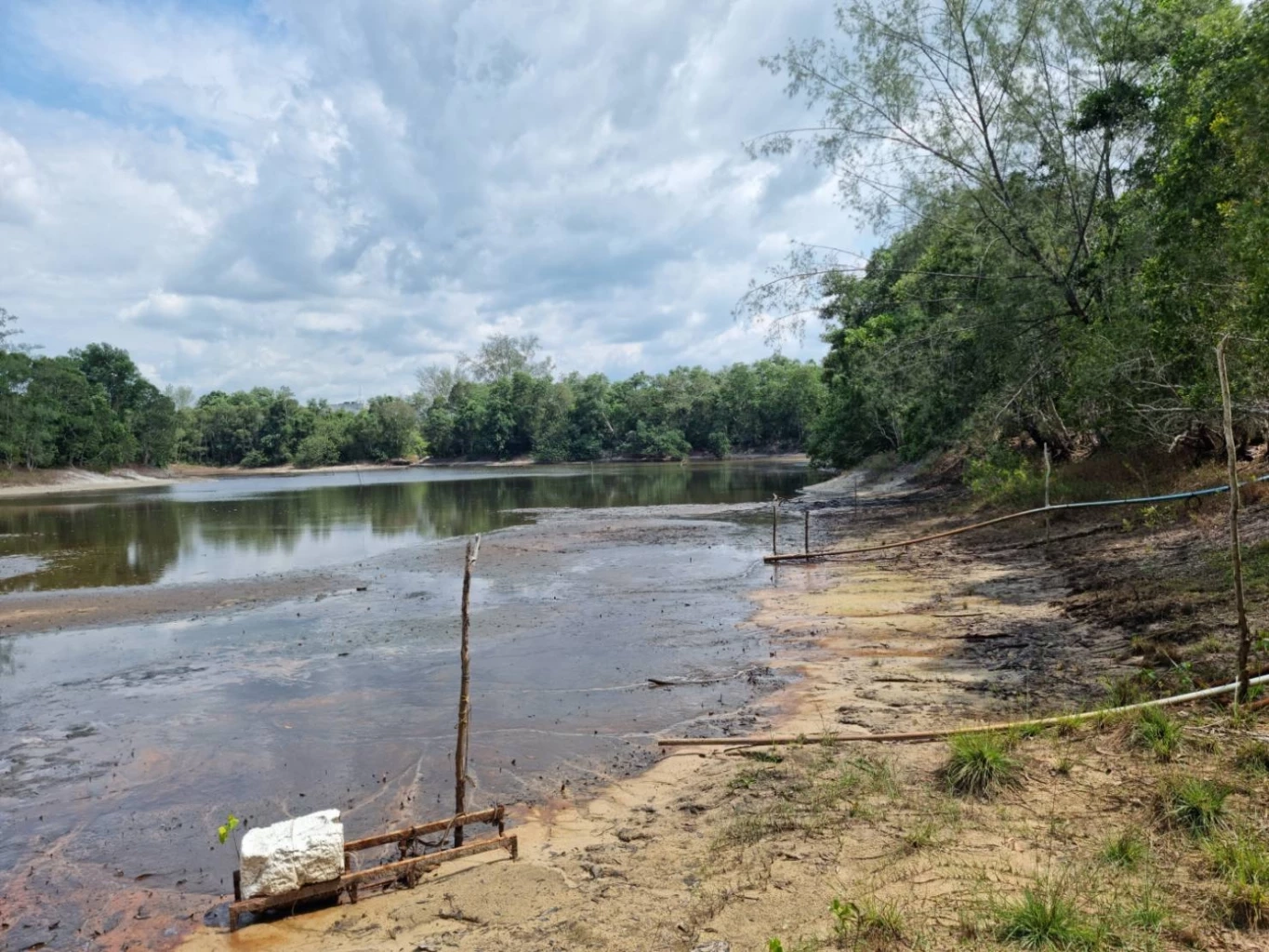 อาณาบริเวณเกาะพระทอง จ.พังงา ที่ดำเนินโครงการแก้มลิงเกาะพระทอง
