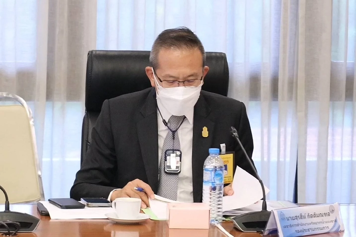 ลุงป้อม ย้ำหารือ สปป.ลาว ติดตามโครงการฯ "เขื่อนสานะคาม-เขื่อนภูงอย"