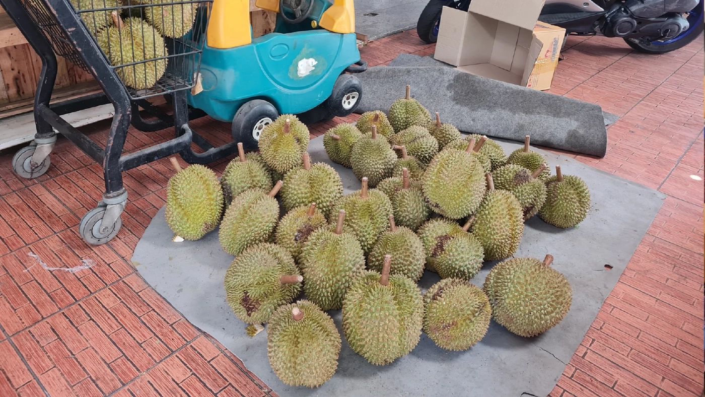 สวนกระแส ผุดไอเดียขายทุเรียนราคา 10 บาท ลูกค้าพรึ่บ