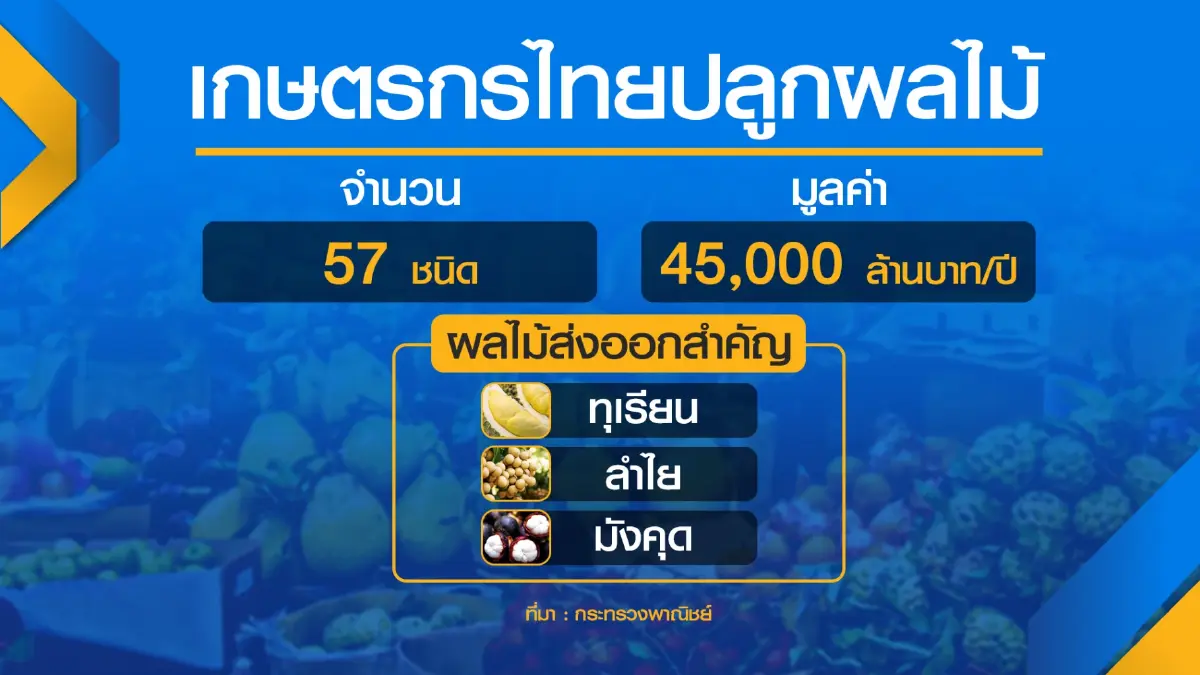 พาณิชย์เปิดเพจ 'กระจาย' ผลไม้ตะวันออก เพิ่มช่องทางขาย