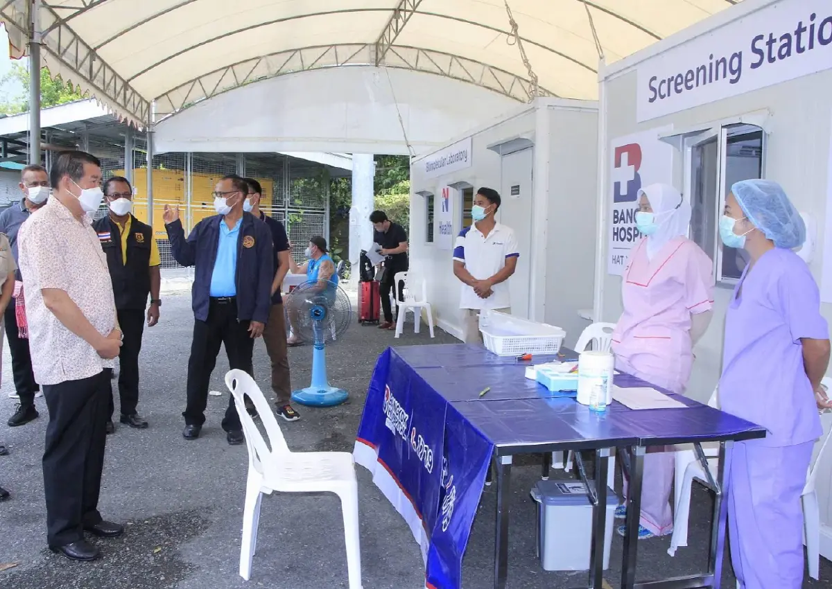 นิพนธ์ เข้มลดอุบัติเหตุช่วงสงกรานต์สงขลา ตรวจด่านพรมแดนไทย-มาเลย์รับนทท.