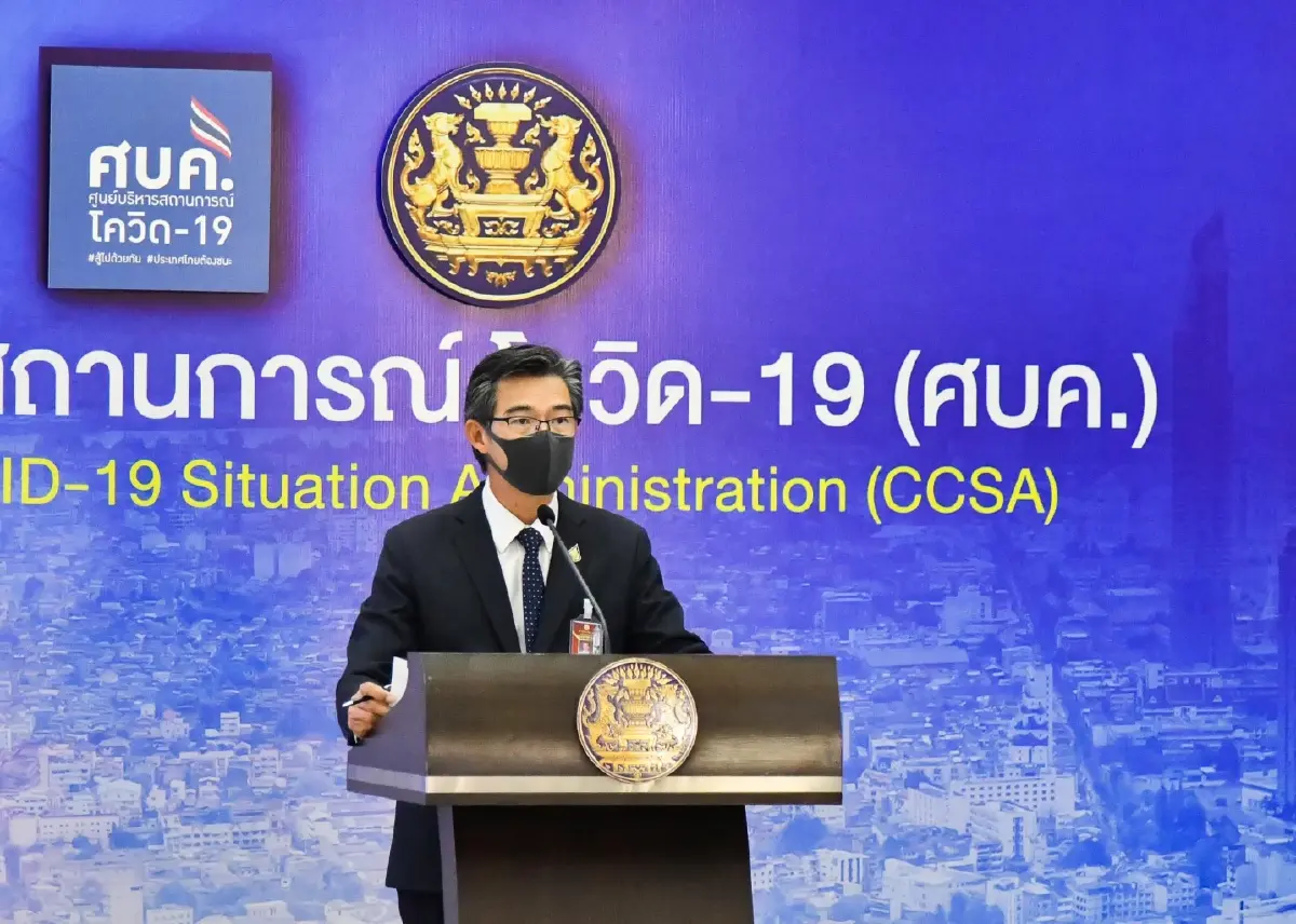  นพ.ทวีศิลป์ วิษณุโยธิน โฆษกศูนย์บริหารสถานการณ์โควิด-19 (ศบค.)