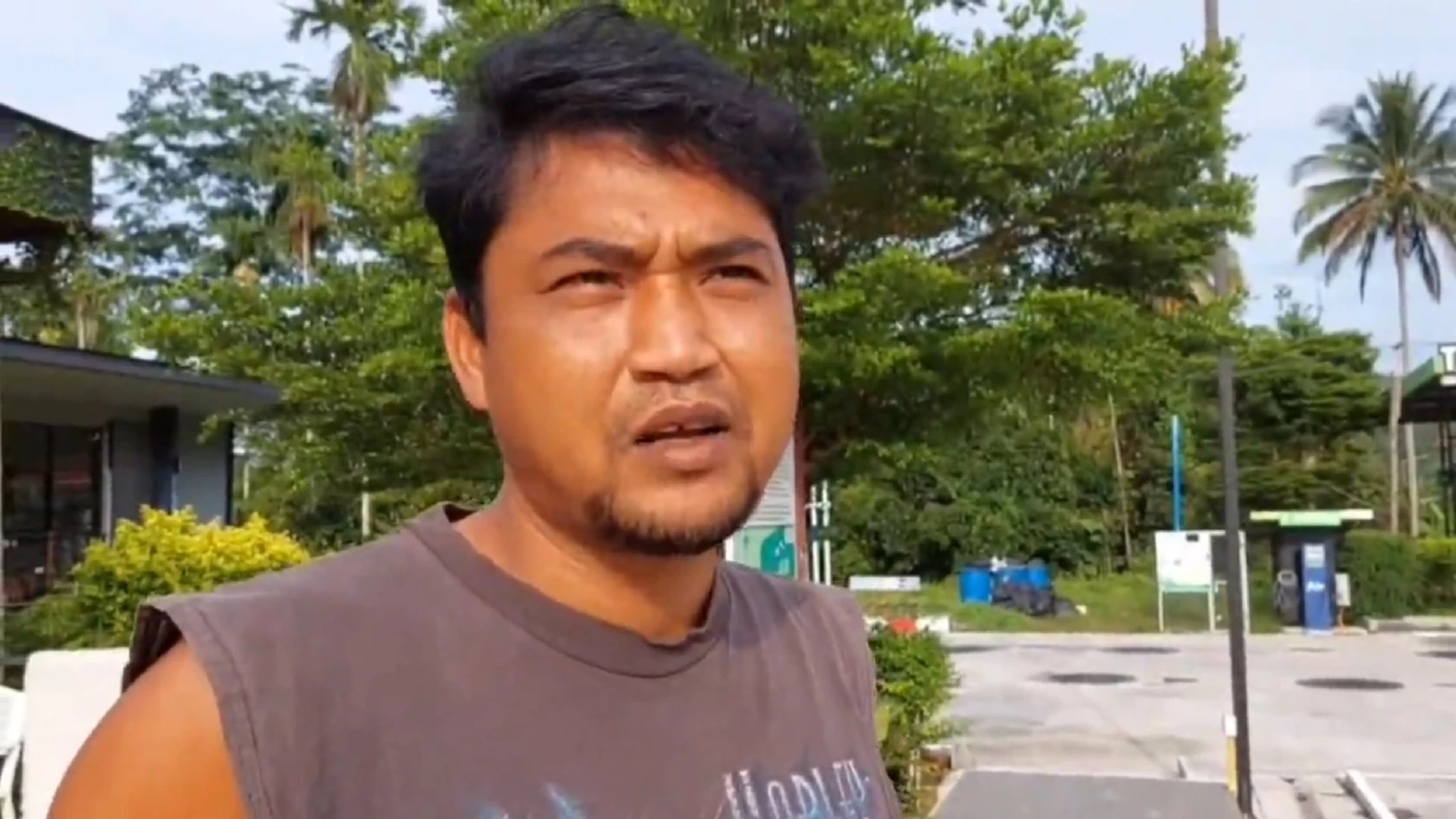 ลูกค้าแสบ! ขับเก๋งเติมน้ำมันซิ่งหนีไม่จ่ายเงิน