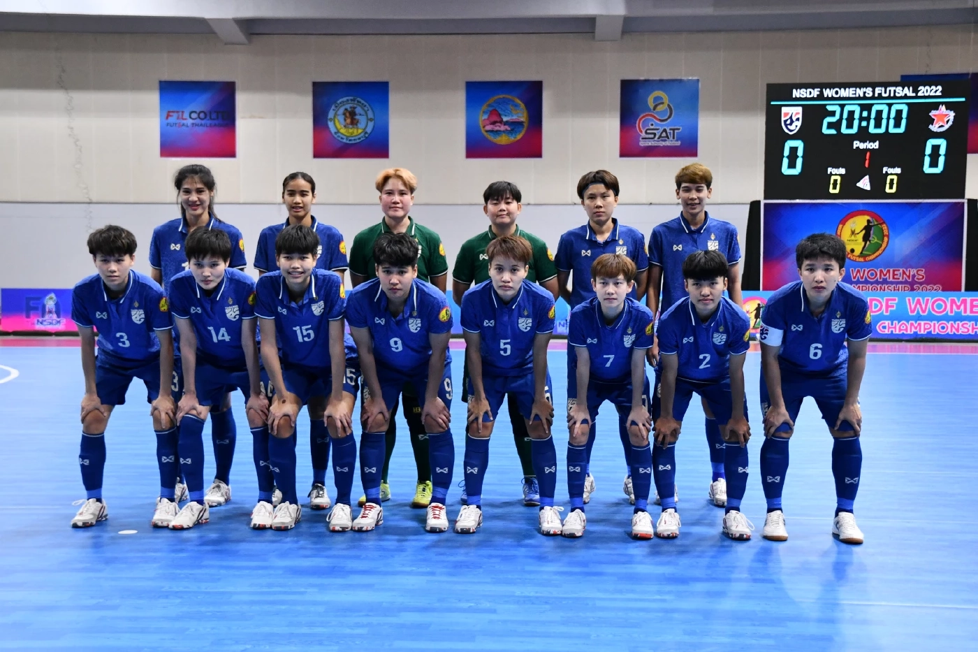 ฟุตซอลหญิงไทยไล่แซงชนะ ออลสตาร์ 3-2 ศึก NSDF นัดที่ 3